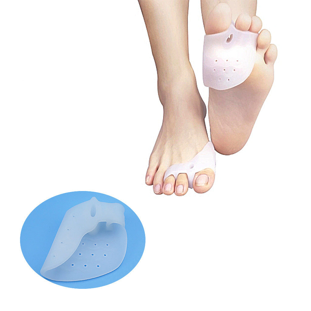 Forefoot Bunion Corrector & Toe Separator – Breathable SEBS Rabbit Ear Orthotic for Hallux Valgus