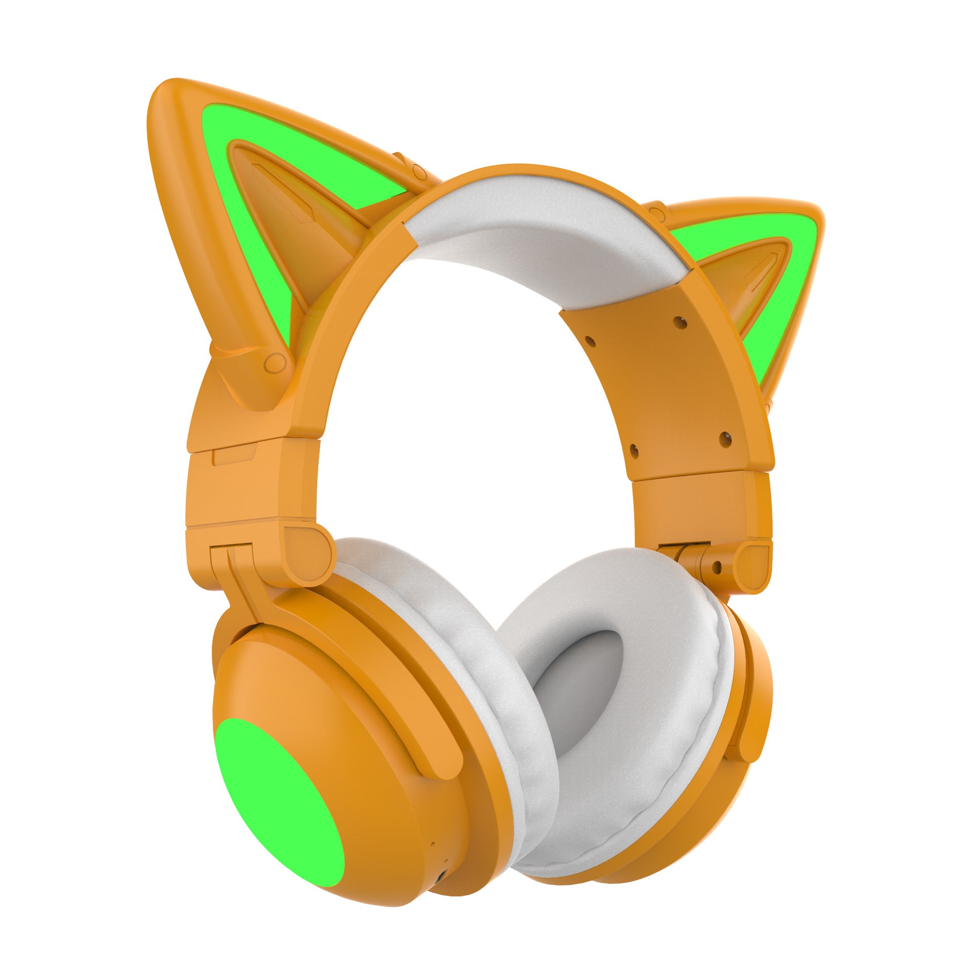 Cat Ear Bluetooth Headphones with LED Glow – Wireless Stereo Headset, Bluetooth 5.0, 5 Colors