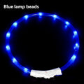 LED Light Up Dog Collar – USB Rechargeable Glowing Safety Collar for Night Walks
