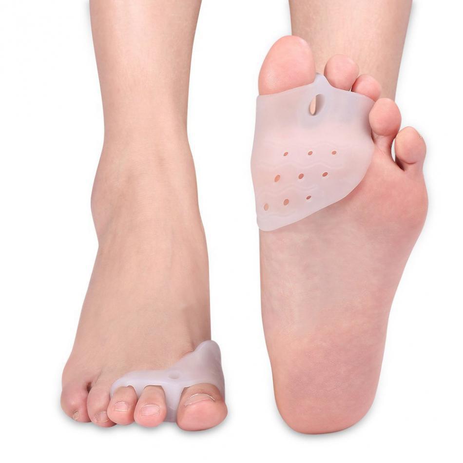 Forefoot Bunion Corrector & Toe Separator – Breathable SEBS Rabbit Ear Orthotic for Hallux Valgus