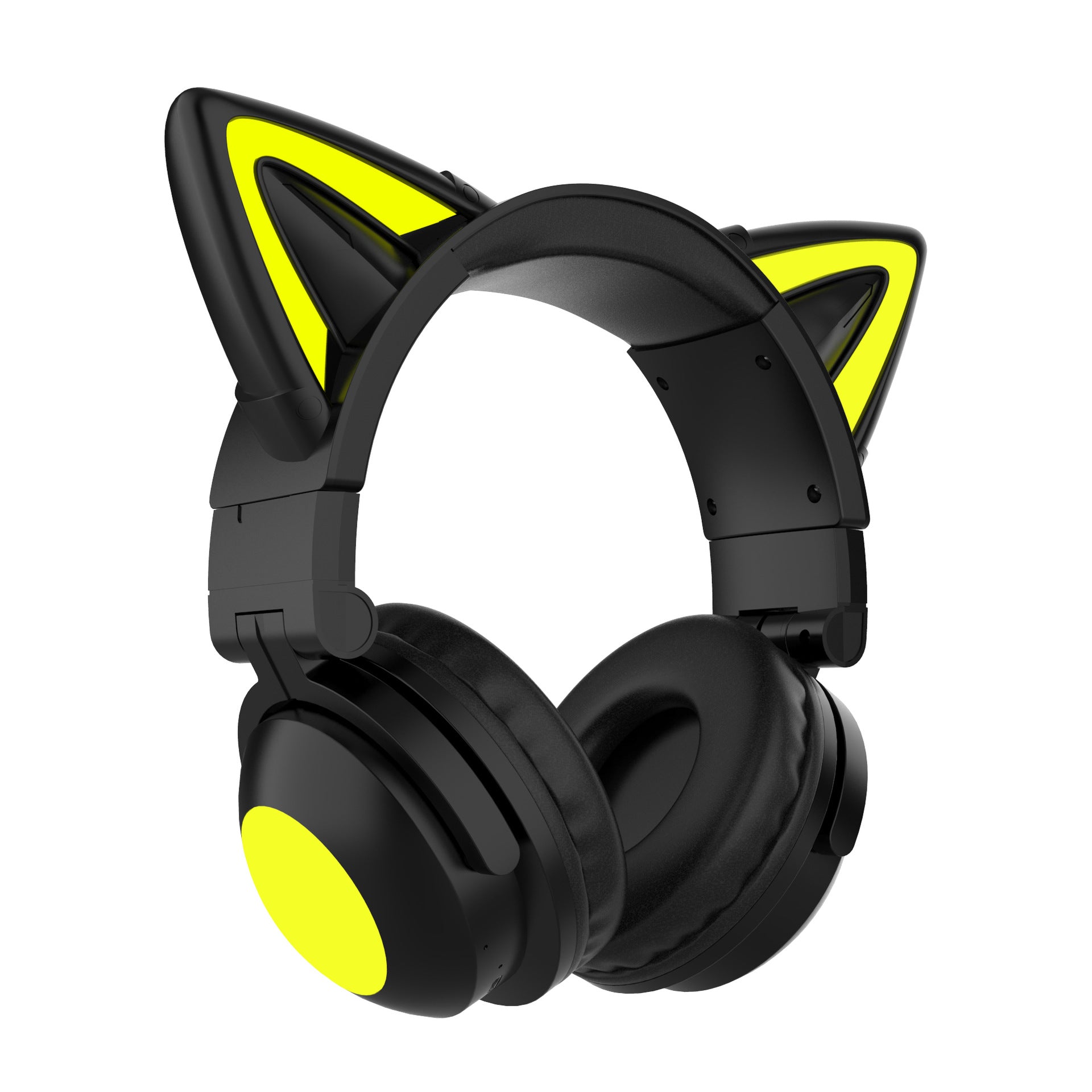 Cat Ear Bluetooth Headphones with LED Glow – Wireless Stereo Headset, Bluetooth 5.0, 5 Colors