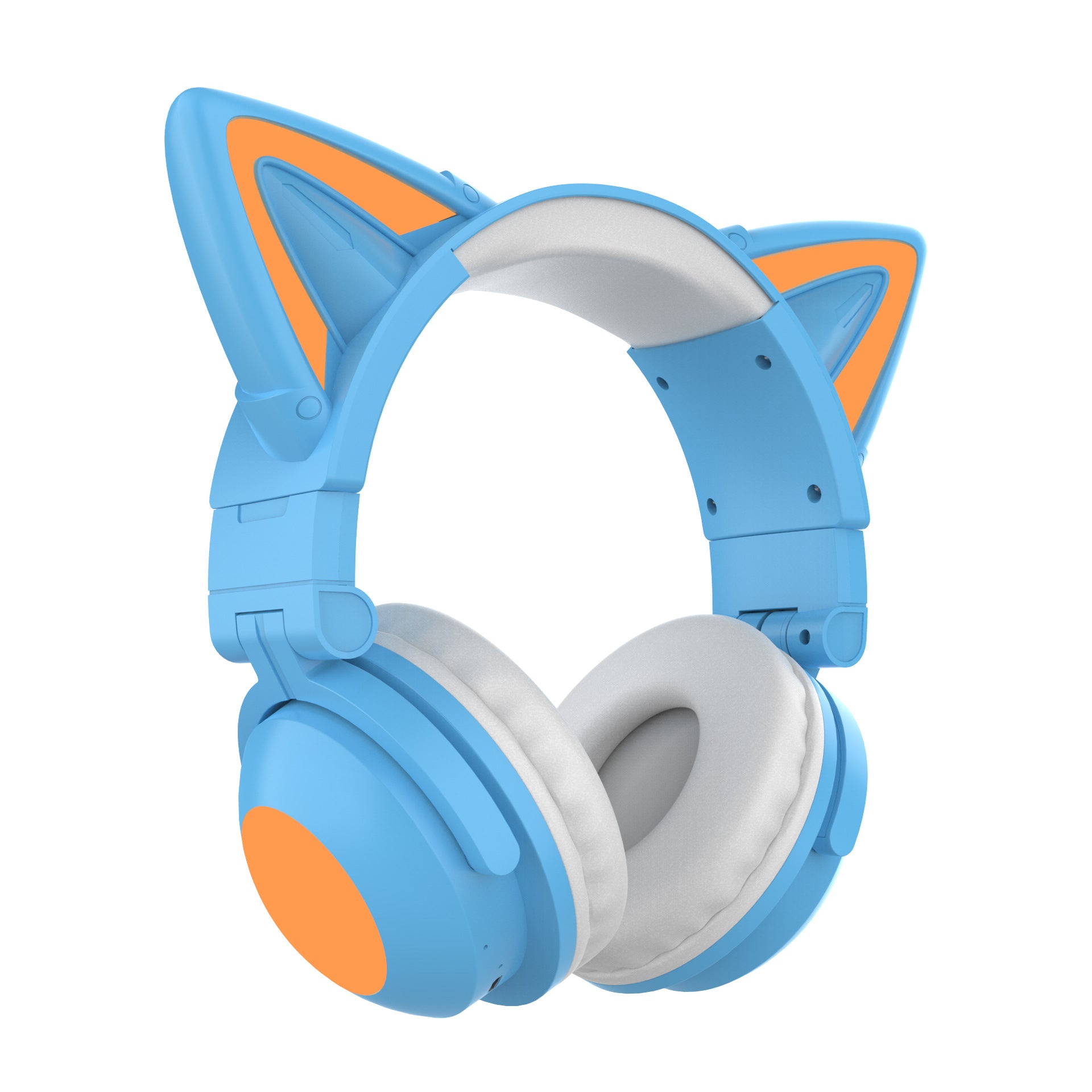 Cat Ear Bluetooth Headphones with LED Glow – Wireless Stereo Headset, Bluetooth 5.0, 5 Colors