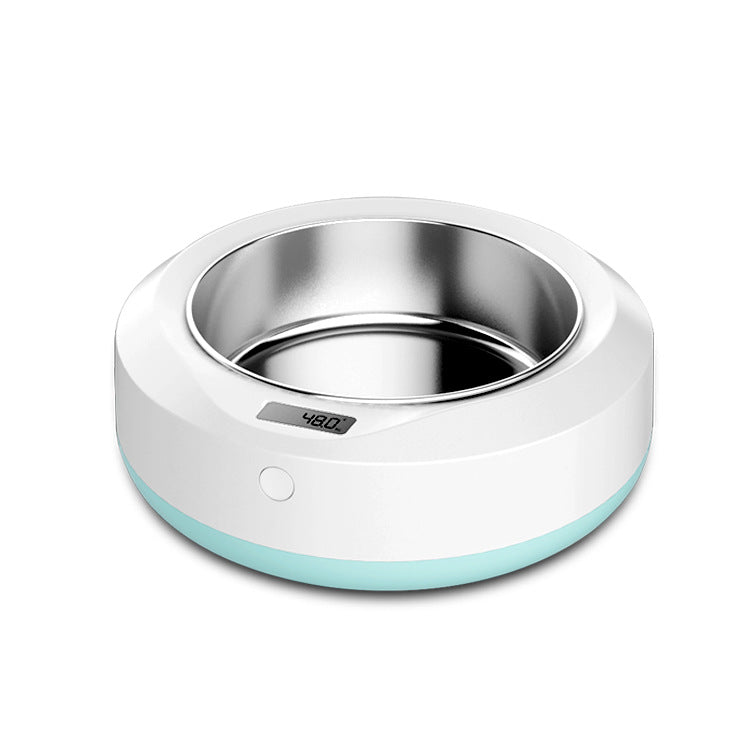 Smart Pet Feeding Bowl – Portable Automatic Feeder with Stainless Steel Bowl