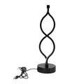 Wave-Shaped USB Desk Lamp Set of 2 – 3-Color Dimmable LED for Bedroom & Living Room