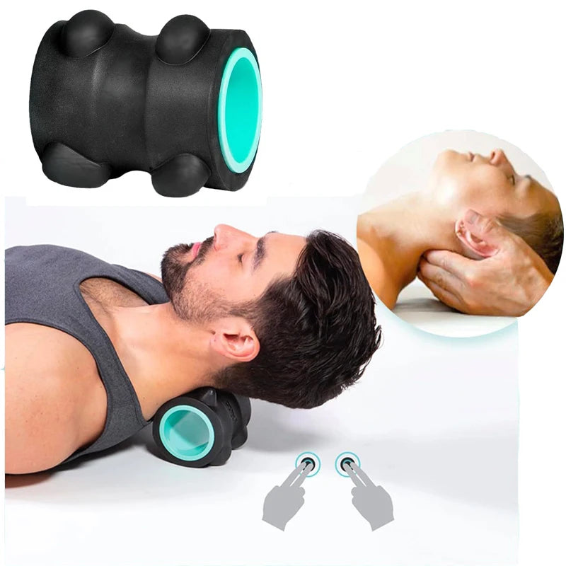 Cervical Neck Massager – Deep Tissue Relief & Relaxation Device