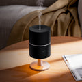 2-in-1 Desk Lamp & Ultrasonic Humidifier – Silent Night Light with Timer for Bedroom