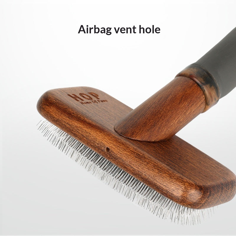 Pet Grooming Brush – Self-Cleaning Slicker Brush for Dogs & Cats