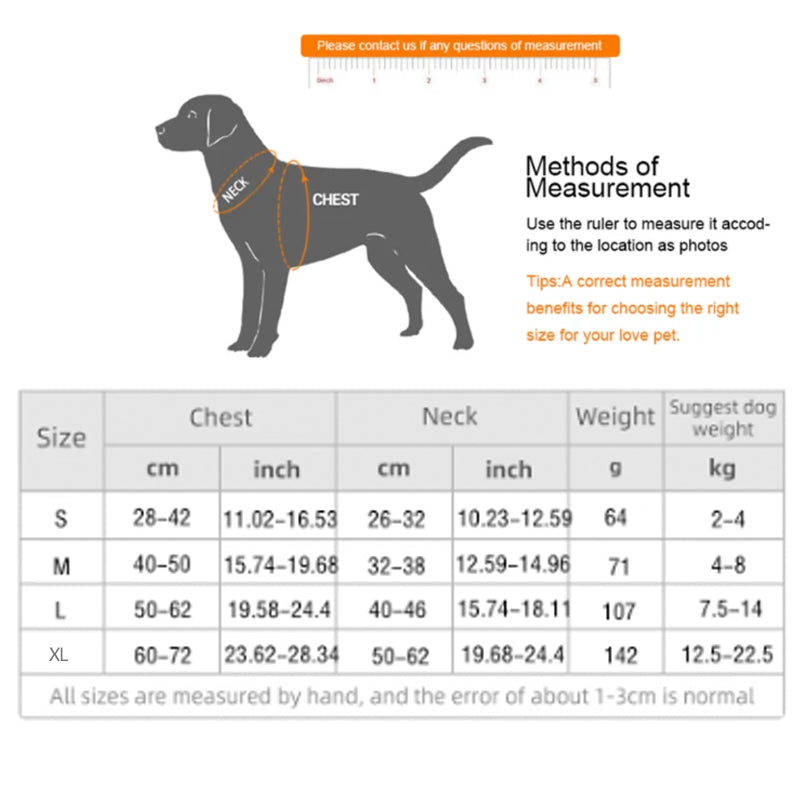 Soft Mesh Dog Harness & Leash Set – Adjustable Reflective Vest for Small & Large Dogs