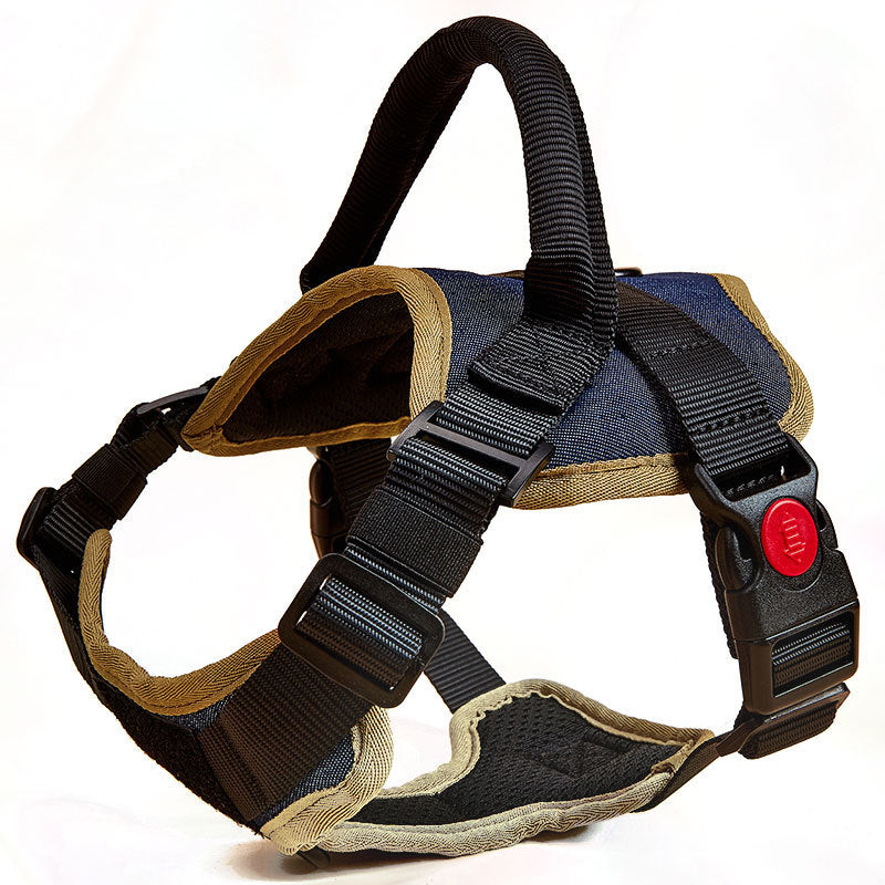 No-Pull Dog Harness – Reflective Adjustable Soft Padded Pet Vest for All Sizes