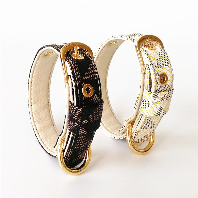 Luxury Dog Collar & Leash Set – Premium Designer Style Pet Accessories