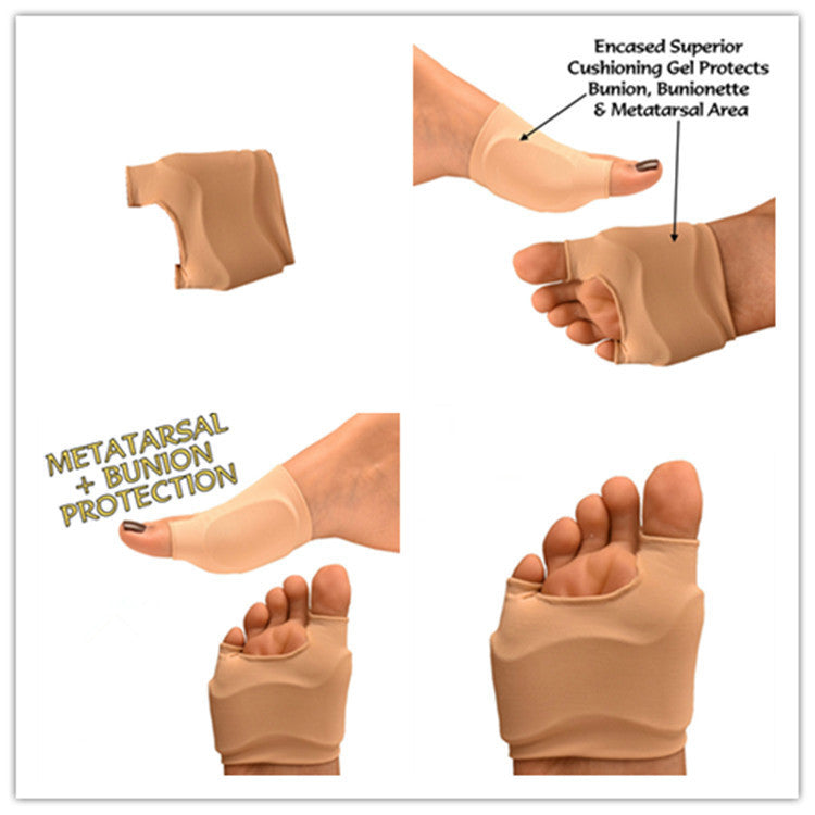 Silicone Bunion Corrector & Toe Separator – TPR Orthotic Pair for All Seasons