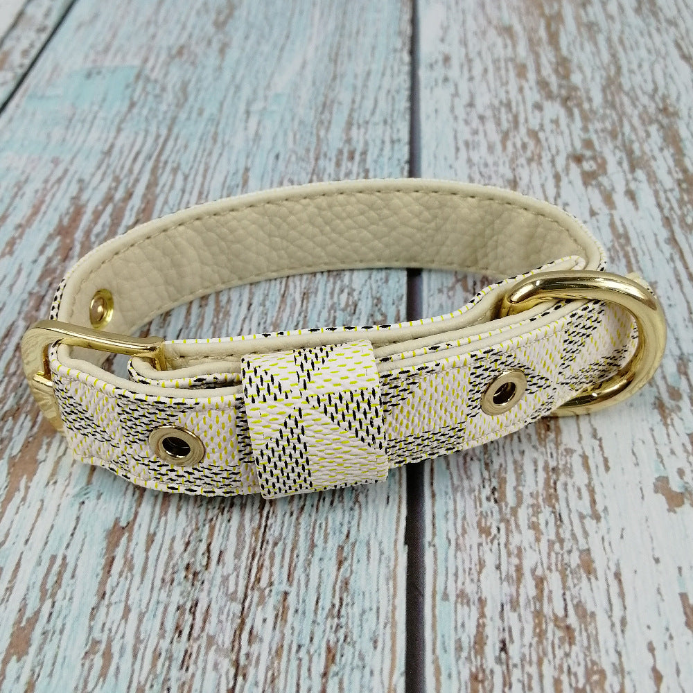 Luxury Dog Collar & Leash Set – Premium Designer Style Pet Accessories